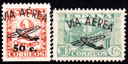 Spain Scott 624,626 Overprinted For Use In IFNI - Neufs