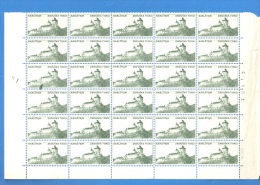 Czechoslovakia 1966 Karlštejn - Light - Block Of 30 Dummy Stamps - Specimen Essay Proof Trial Prueba Probedruck Test - Prove E Ristampe