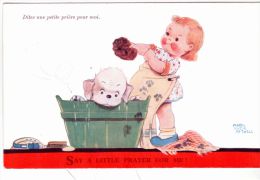 Valentine " Attwell " Postcards -"  Dites Une Petite Prière Pour Moi" CHIEN  - 1959 - Attwell, M. L.