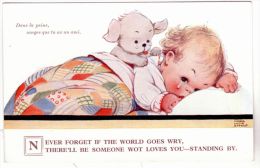 Valentine " Attwell " Postcards -"  Dans La Peine,songes Que Tu As Un Ami. - CHIEN -  1244 - Attwell, M. L.