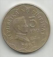 Philippines 5  Piso 1997. - Philippines