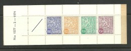 FINLAND FINNLAND 1974 Booklet Markenheftchen No 1577 MNH - Carnets