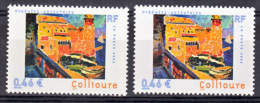 France 3497 Collioure Variété Jaune Et Orange Neuf ** TB MNH Sin Charnela - Ongebruikt