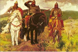 TIR A L'ARC -LES PREUX-V.VASNETSOV - Tiro Con L'Arco