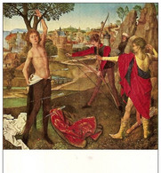 TIR A L'ARC -MARTYRE DE SAINT SEBASTIEN-MEMLING - Boogschieten