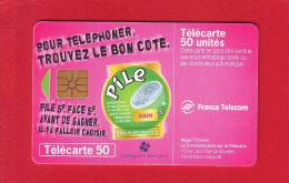 763 - Telecarte Publique Pile Ou Face (F965) - 1999