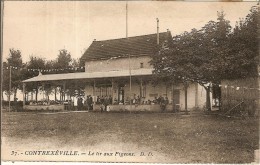 CONTREXEVILLE-TIR AUX PIGEONS - Tir (Armes)