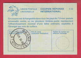 177234 / 1986 - Athens ATHINA - COUPON REPONSE INTERNATIONAL Greece Grece Griechenland Grecia Stationery - Ganzsachen