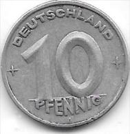 10 PFENNIG Alu RDD 1948 A CL. 32 - 10 Pfennig