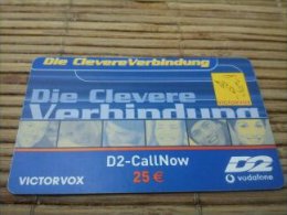 Prepaidcard D 2 Vodafone Germany - Cellulari, Carte Prepagate E Ricariche