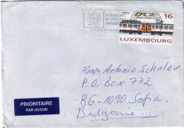 Envelope / Cover ) LUXEMBOURG  / BULGARIA - Briefe U. Dokumente