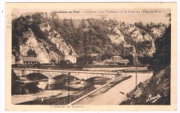 B-5513   COMBLAIN-AU-PONT : Rochers Les Tartines Et La Gare Au Pont-de-Scay - Comblain-au-Pont