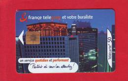 801 - Telecarte Publique Buraliste Building (F1133) - 2001