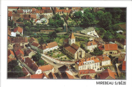 MIREBEAU SUR BEZE   CPSM   VUE AERIENNE - Mirebeau