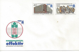 Germany (DDR)  1987 Umschlage  "Leipziger Fruhjahrsmesse"  (*) Mi.U6 - Covers - Mint