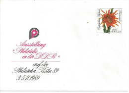 Germany (DDR)  1989 Umschlage  "Philatelia Koln `89"  (*) Mi.U11 - Covers - Mint