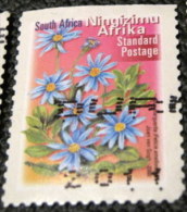 South Africa 2001 Flowers Felicia Amelloides - Used - Used Stamps