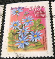 South Africa 2001 Flowers Felicia Amelloides - Used - Used Stamps