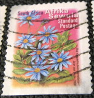 South Africa 2001 Flowers Felicia Amelloides - Used - Usados