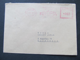 BRIEF Frankotype Postfreistempel 1967 POLICE N.M. Kovopol  /// T5650 - Storia Postale