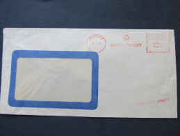 BRIEF Frankotype Postfreistempel 1967 PROSTEJOV Agrostroj /// T5649 - Covers & Documents