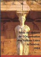 ONU GINEVRA - 2004 - Libro Dei Francobolli Completo Con Valori Annullati GINEVRA 23 - 11 - 04 - Gebraucht