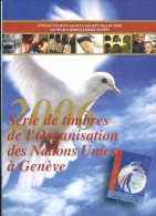 ONU GINEVRA - 2006 - Libro Dei Francobolli Completo Con Valori NUOVI - COMPLETO DI TASCHINE - Unused Stamps