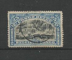 Belgisch-Kongo 1910   Mi.Nr. 18 , Freimarken - Gestempelt / Used / (o) - Gebruikt