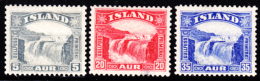 Iceland Scott 170-2 MH - Unused Stamps