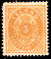 Iceland Scott 15 MH - Unused Stamps