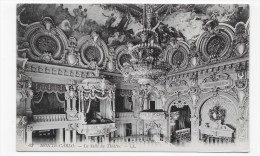 MONTE CARLO - N° 62 - SALLE DU THEATRE - CARTE FORMAT CPA NON VOYAGEE - Opernhaus & Theater