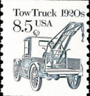 1987 USA Transportation Coil Stamp Tow Truck Sc#2129 History Car Post - Francobolli In Bobina