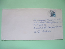 Slokakia 1996 Cover To England - Castle Trencin - Lettres & Documents