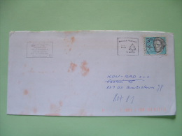 Slokakia 2000 Cover To Bratislava - Jan Holly - Poet - Christmas Tree Slogan - Storia Postale