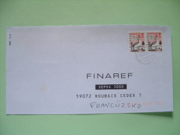 Slokakia 2003 Cover To France - Church - Briefe U. Dokumente