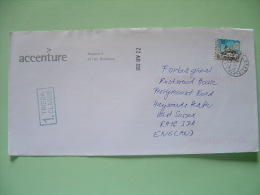 Slokakia 2003 Cover To England - Church - Storia Postale