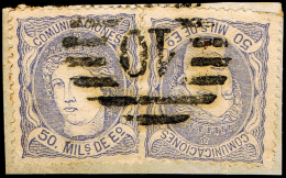 CORDOBA - EDI O 107 (2) -  PARRILLA CIFRA \"10\ - Used Stamps