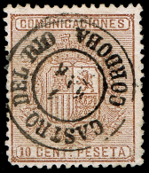 CORDOBA - EDI O 153 - MAT. FECH. TII \"CASTRO DEL RIO\ - Used Stamps