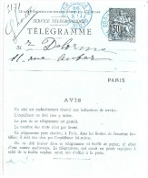 LBON10- CL PNEUMATIQUE CHAPLAIN 50c  NOIR OBL. PARIS PLACE VICTOR HUGO - Rohrpost