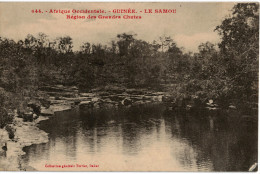 Carte Postale Ancienne De GUINEE - LE SAMOU - REGION DES GRANDES CHUTES - Guinée