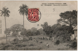 Carte Postale Ancienne De GUINEE - KONAKRY - BOULEVARD CIRCULAIRE - Guinée