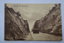 Greece Canal De Corinthe 1914  A 28 - Grèce