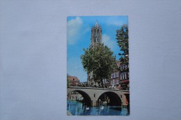 Netherlands UTRECHT Oude Gracht Met Dom Stamp 1963 A 28 - Utrecht