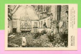 CPA  FRANCE  51  ~  REIMS   ~  39  Palais Archi-Episcopal, Ruines De La Salle Des Rois 1916  ( Coll. A. Thouret ) - Reims