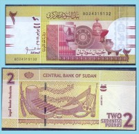 Sudan- -  2011 -  2 Pounds...   .P71...UNC - Sudan