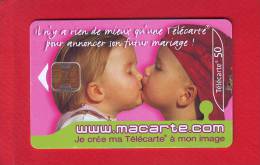 834 - Telecarte Publique Macarte Com 2 Futur Mariage (F1177B) - 2001