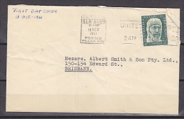 AAT 1961 Mawson 1v FDC Ca Brisbane Posted At Pillar Box 18 Oct 1961 (F3911) - FDC