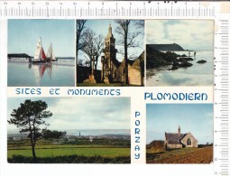 Delcampe - PLOMODIERN   -   Sainte  Marie De  Menez  Hom  Et  Saint Sébastien - Baie  Douarnenez - Lestrevet  Et  Porz Ar   Vag - Plomodiern