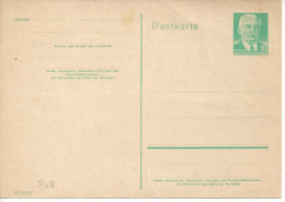 Germany (DDR)  1956 Postkarte  (* +o) Mi.P68a   See Scans - Postkarten - Gebraucht