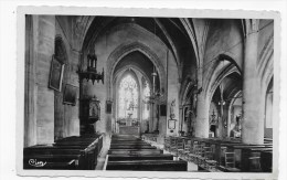 MOULINS ENGILBERT - INTERIEUR DE L´ EGLISE - CARTE FORMAT CPA VOYAGEE - Moulin Engilbert